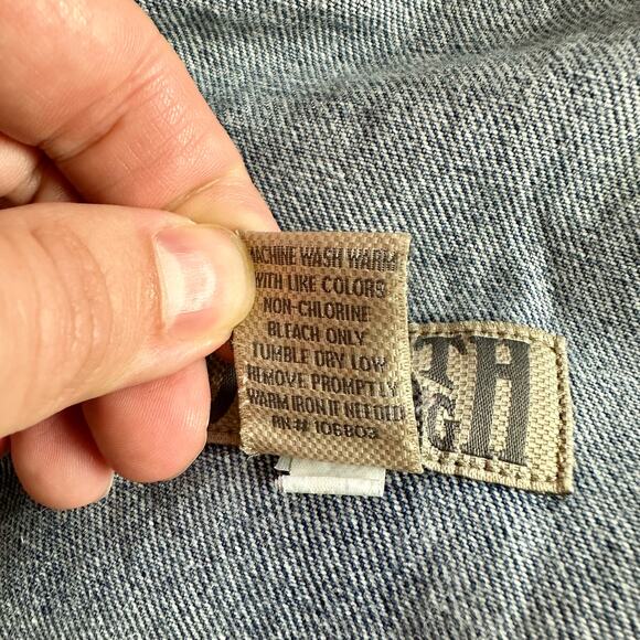 Duluth Trading Co Men's 46x32 Stonewash Ballroom Relaxed Fit 100% Cotton Jeans - Picture 4 of 9